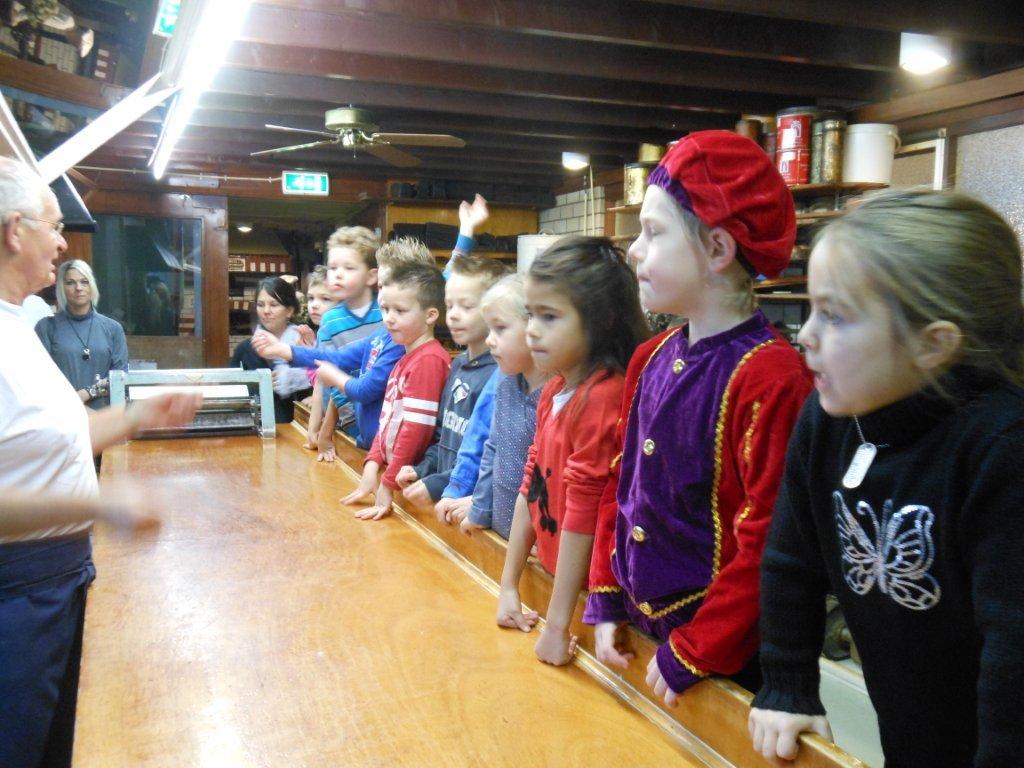 Groep 3 naar het Bakkerijmuseum in Medemblik