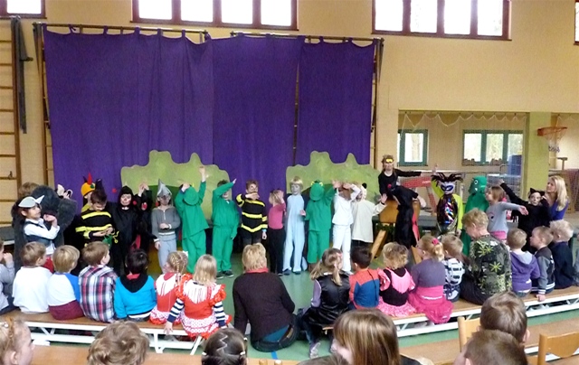 Sniptheater groep 1/2 b en groep 3
