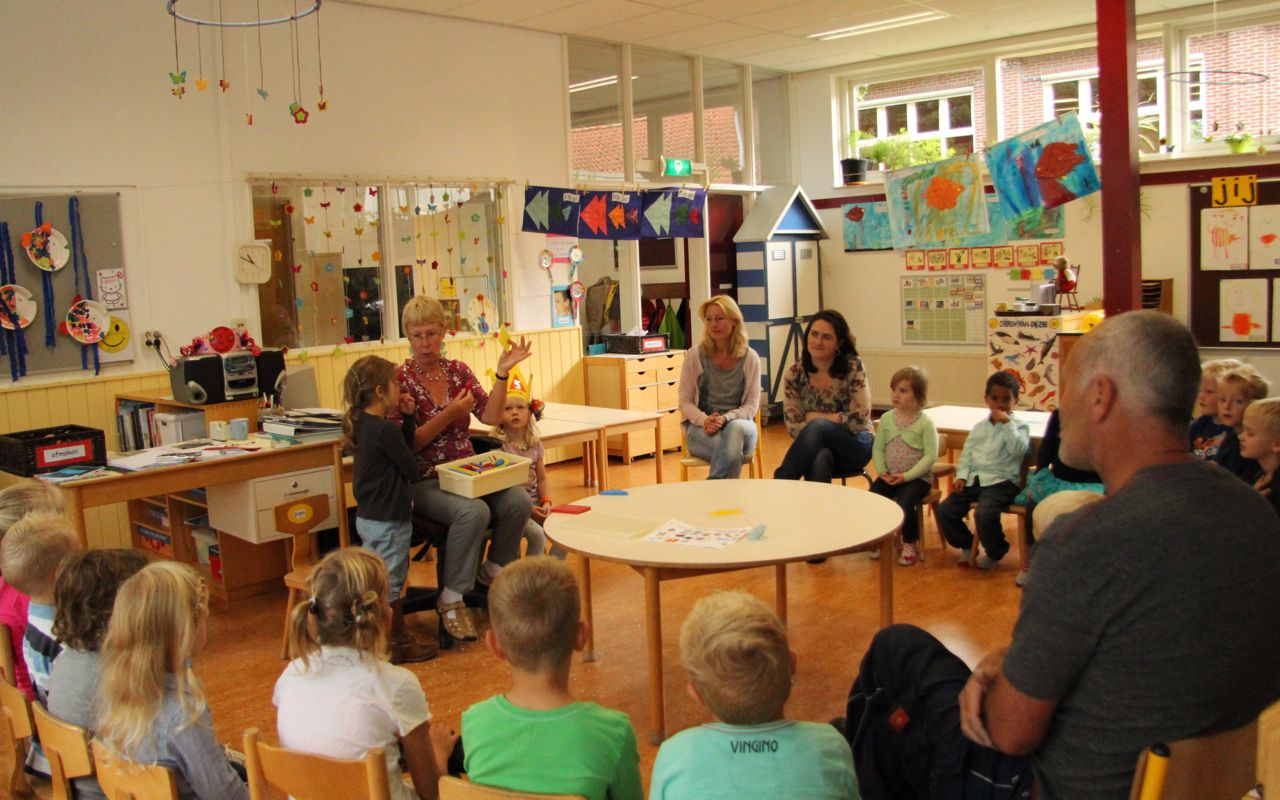 Kijkochtend bij de kleuters!