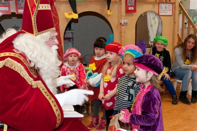 Sinterklaas en zijn pieten op De Snip!