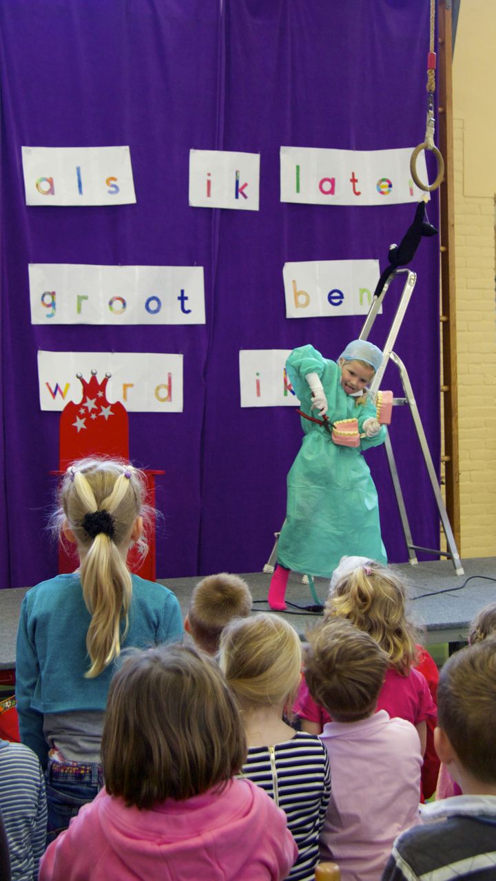 Sniptheater groep 1/2 a en groep 4