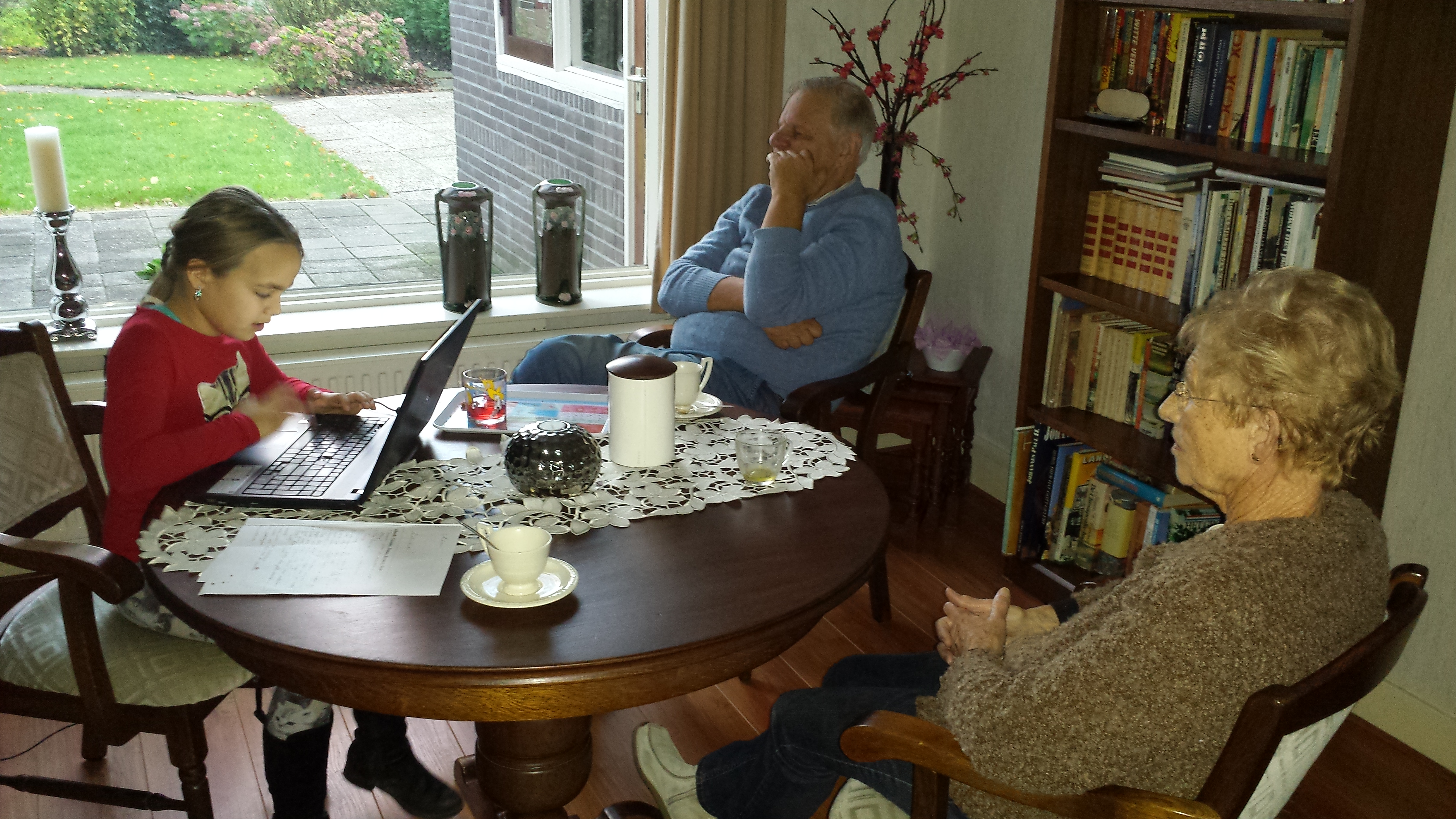 Groep 5 in de tijd van opa en oma