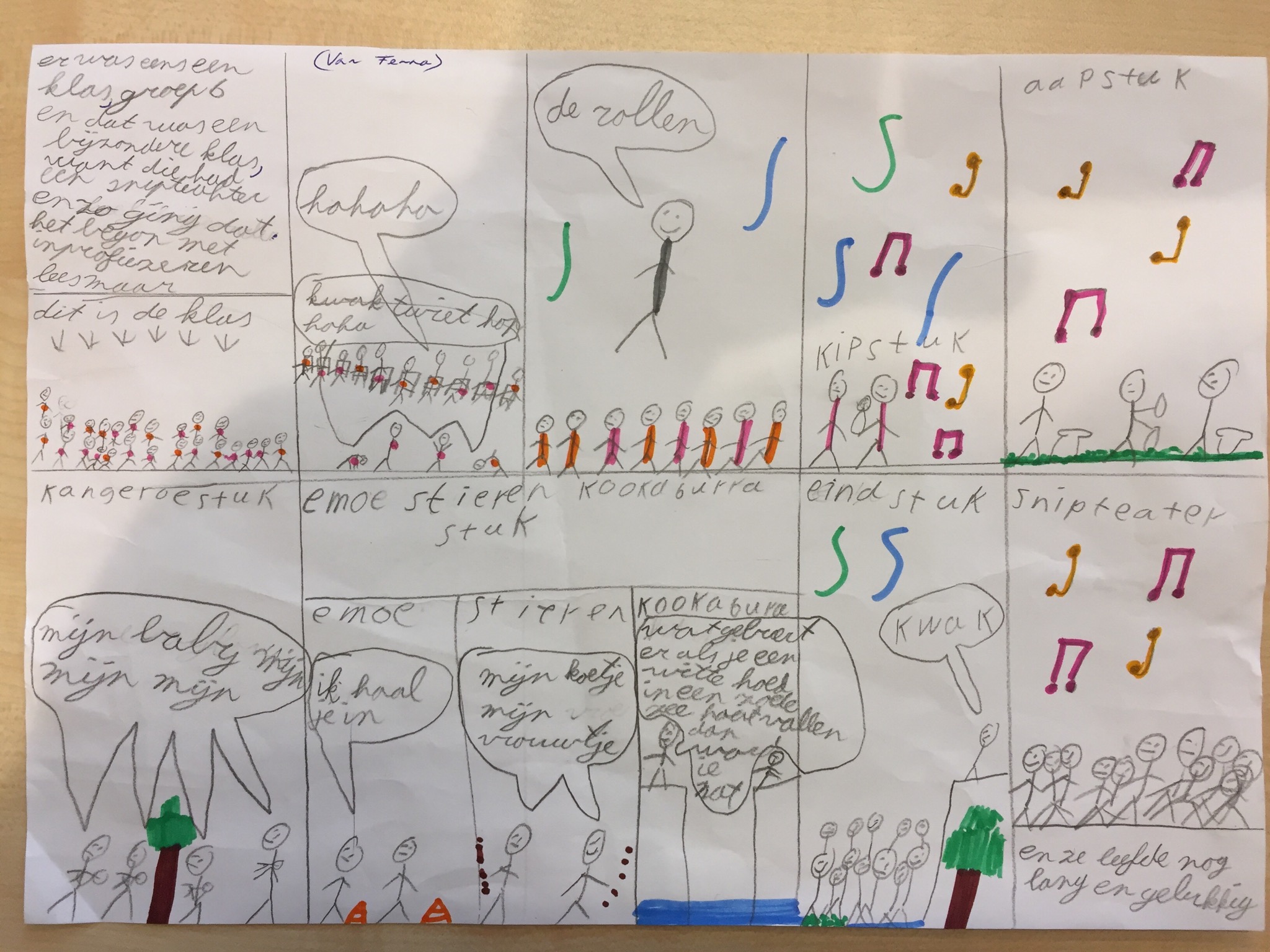 Strip Sniptheater groep 6