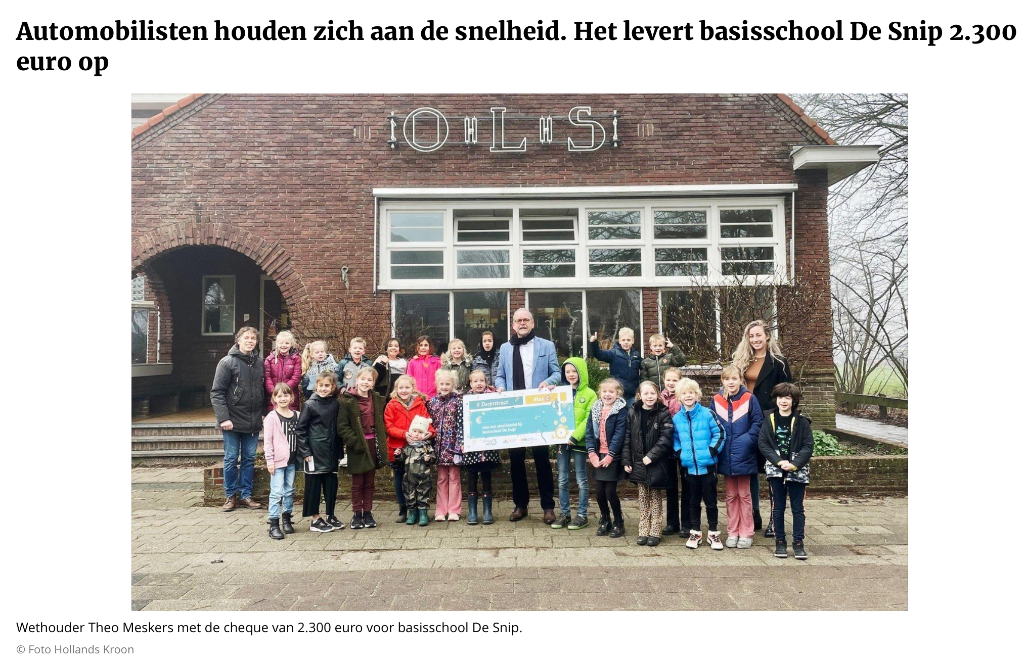 Opbrengst safety safe